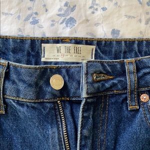 High rise Free people jeans size 26